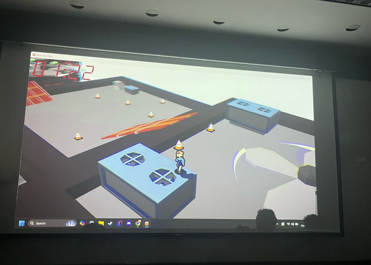 Beat City Blast Second Showcase Photo (A Game made in the Game Development Club @ UWT)